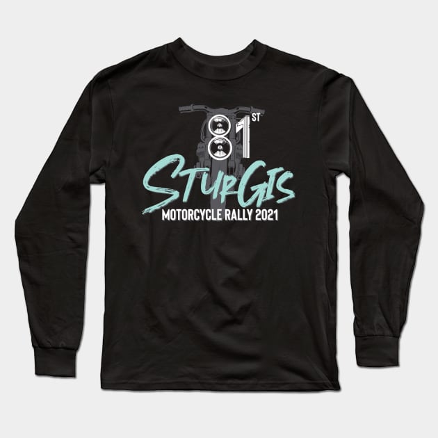 81st Sturgis South Dakota Motorcycle rally Long Sleeve T-Shirt by PincGeneral